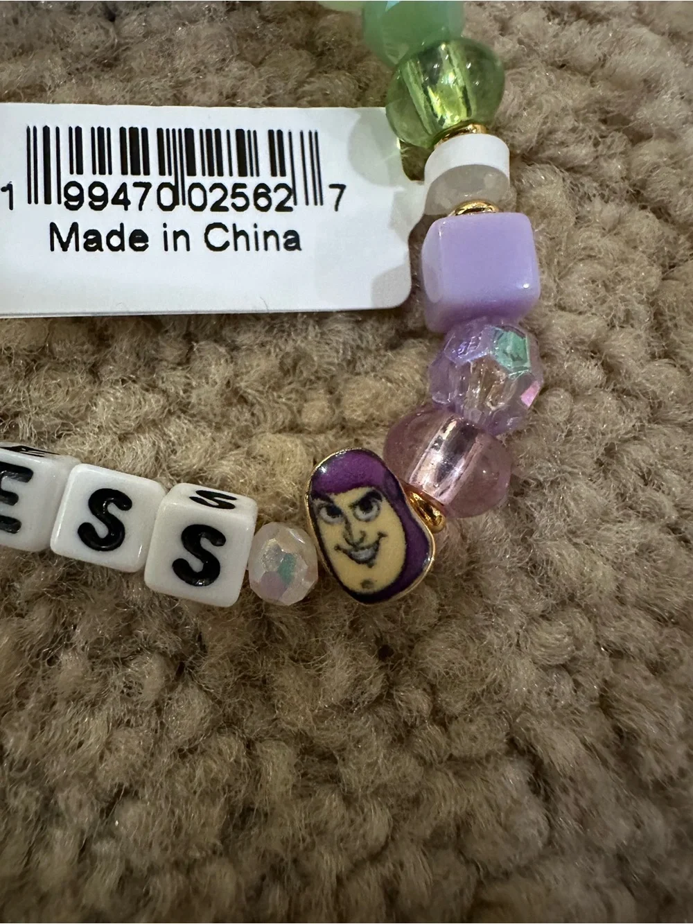 Little Words Project x Pixar Toy Story Buzz 'Limitless' Beaded Bracelet